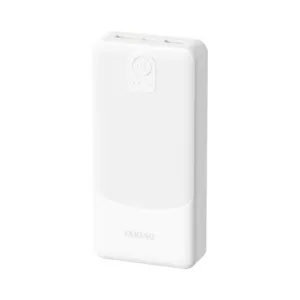Powerbanka Dudao K10Pro 2,4 A 20 000 mAh 2x USB-A – biela