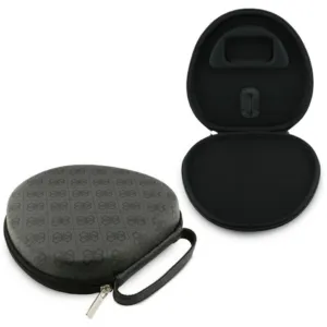 Puzdro na slúchadlá Guess Carry Box – čierna