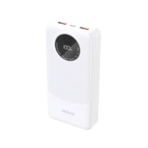 Powerbanka Dudao K12Pro 22,5 W PD 20 000 mAh USB-A, USB-C – biela