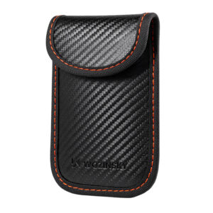 Puzdro na blokovanie RFID Wozinsky WPB-R14 pre kľúče s bezkľúčovým prístupom 14 × 9 cm – čierna
