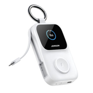 Powerbanka Joyroom JR-W19 5000 mAh s bezdrôtovým nabíjaním hodiniek 5 W – biela