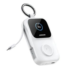 Powerbanka Joyroom JR-W19 5000 mAh s bezdrôtovým nabíjaním hodiniek 5 W – biela
