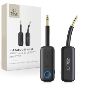 Audio adaptér Tech-Protect UltraBoost AU02 Bluetooth 5.4 – čierna
