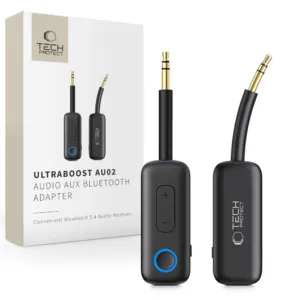Audio adaptér Tech-Protect UltraBoost AU02 Bluetooth 5.4 – čierna
