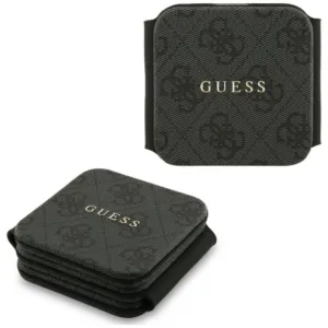 Bezdrôtová nabíjačka Guess 4G 3v1 MagSafe 15 W – čierna
