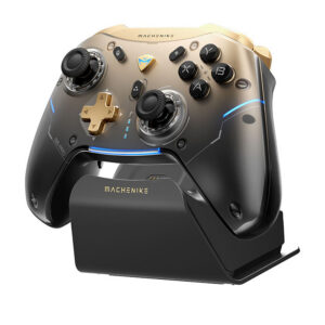 Herný ovládač Machenike G5Pro Flagship s Gyro nabíjaním Station a Button Mapping – čierno-zlatá