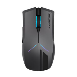 Myš Machenike M721 bezdrôtový herná 10000 DPI s RGB podsvietením – čierna