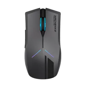 Bezdrôtová herná myš Machenike M721 10 000 DPI s RGB podsvietením – čierna