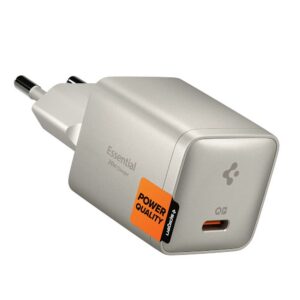 Sieťová nabíjačka Spigen Essential EE301EU 30 W, 1 port – titánová