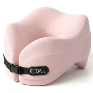 Cestovný vankúš Tech-Protect ComfortRest – ružová