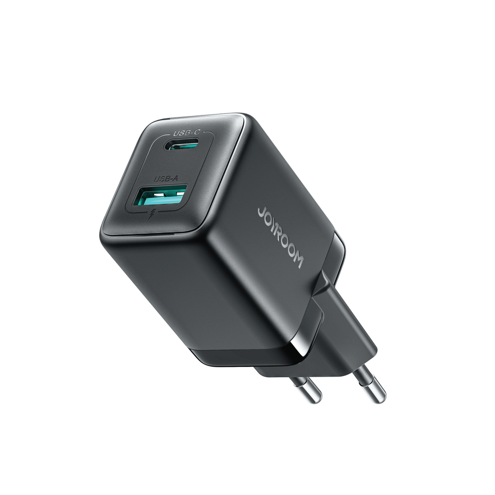 Nabíjačka Joyroom JR-TG8 GaN 45W USB-C + USB-A – čierna