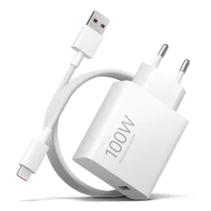 Sieťová nabíjačka Xiaomi MY-19-ER 100 W, 6,1 A 1x USB-A s káblom USB-C – biela