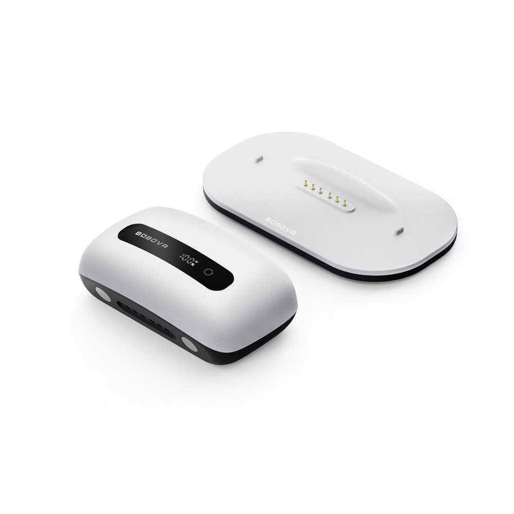 Nabíjacia stanica BoboVR BM60-1 6500 mAh batéria pre BoboVR M3 Pro+ a BoboVR M3 – biela