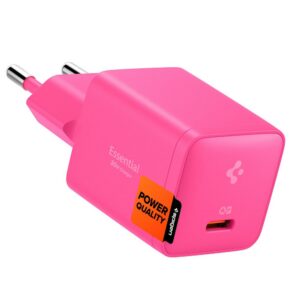 Sieťová nabíjačka Spigen Essential EE301EU 30 W, 1 port – ružová