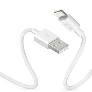 Kábel Dudao USB / Lightning 3A 1m (L1L biela) – biela