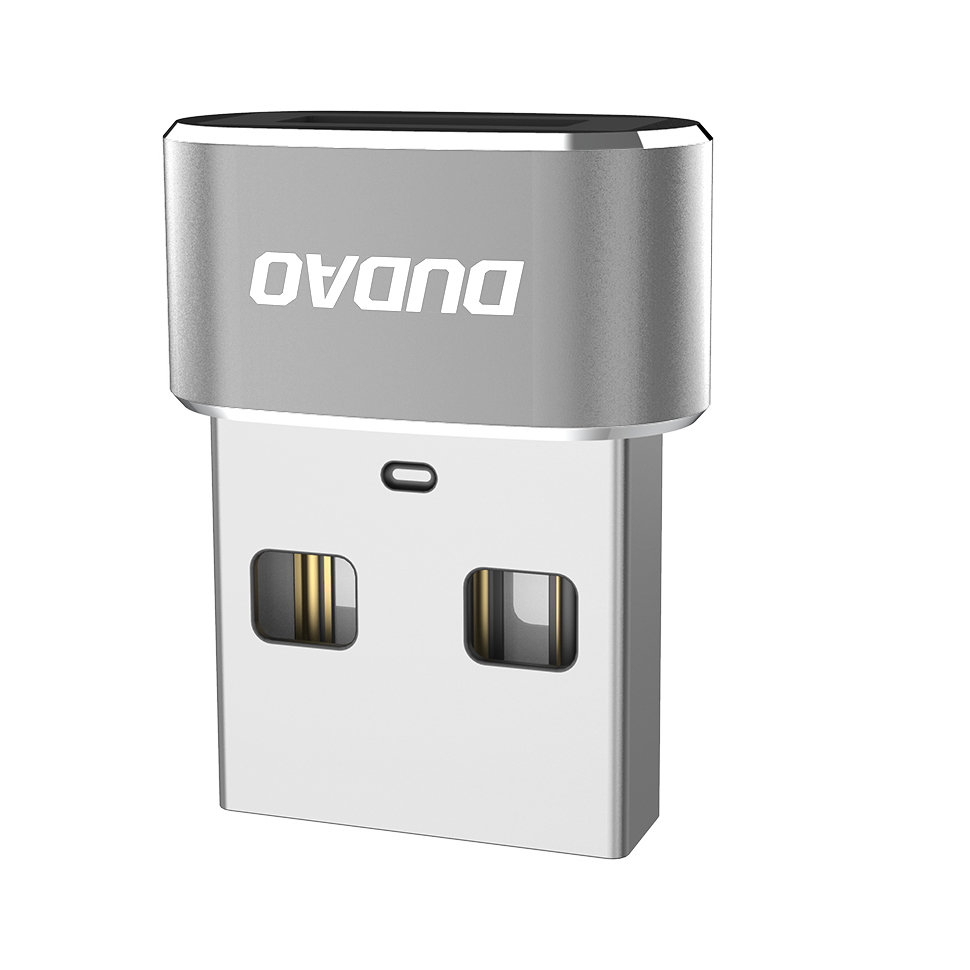 Adaptér Dudao L16AC USB-C na USB-A – čierna – Obrázok 4