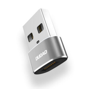 Adaptér Dudao USB Type-C na USB čierna (L16AC čierna)