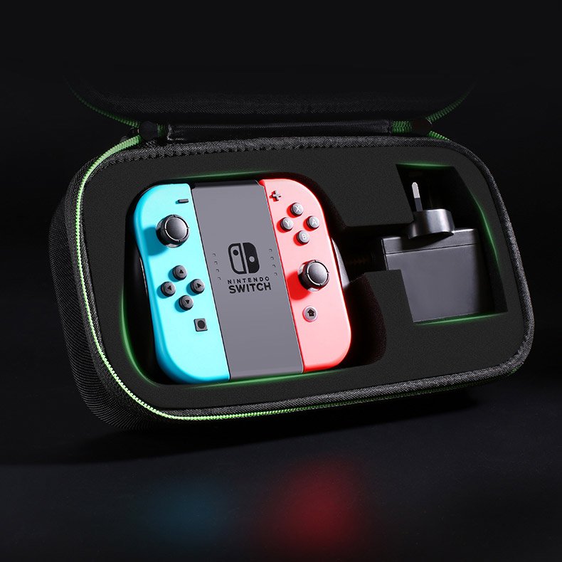 Úložný box Ugreen pre Nintendo Switch a príslušenstvo, veľkosť S 26,5 × 10 × 13,5 cm (50275 LP145) – čierna – Obrázok 5
