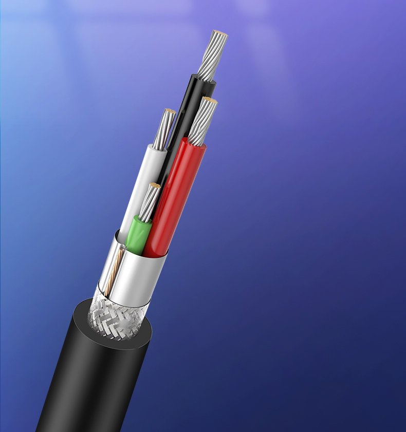 Kábel Ugreen pre tlačiareň USB-B (samec) – USB 2.0 (samec) 480 Mb/s, 1,5 m (US135 10350) – čierna – Obrázok 4