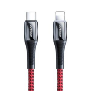 Kábel Joyroom S-1224K2 USB-C – Lightning PD 20 W, 2,4 A, 1,2 m – červená