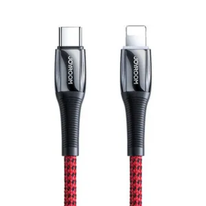 Kábel Joyroom S-1224K2 USB-C – Lightning PD 20 W, 2,4 A, 1,2 m – červená