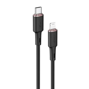Kábel Acefast MFi USB-C – Lightning 1,2 m, 30 W, 3 A (C2-01) – čierna