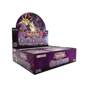 Yu-Gi-Oh! Chaos Origins Booster Box Display