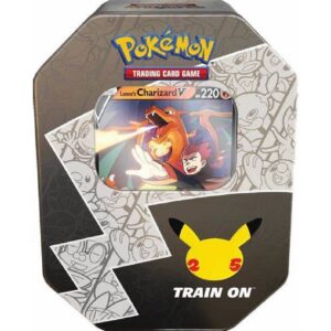 Pokémon TCG Celebrations (25. výročie) – plechovka Lance's Charizard