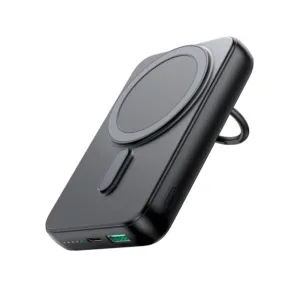 Joyroom JR-W050 20W Magsafe Wireless powerbank 10 000 mAh so stojanom + kábel USB-C – Čierna