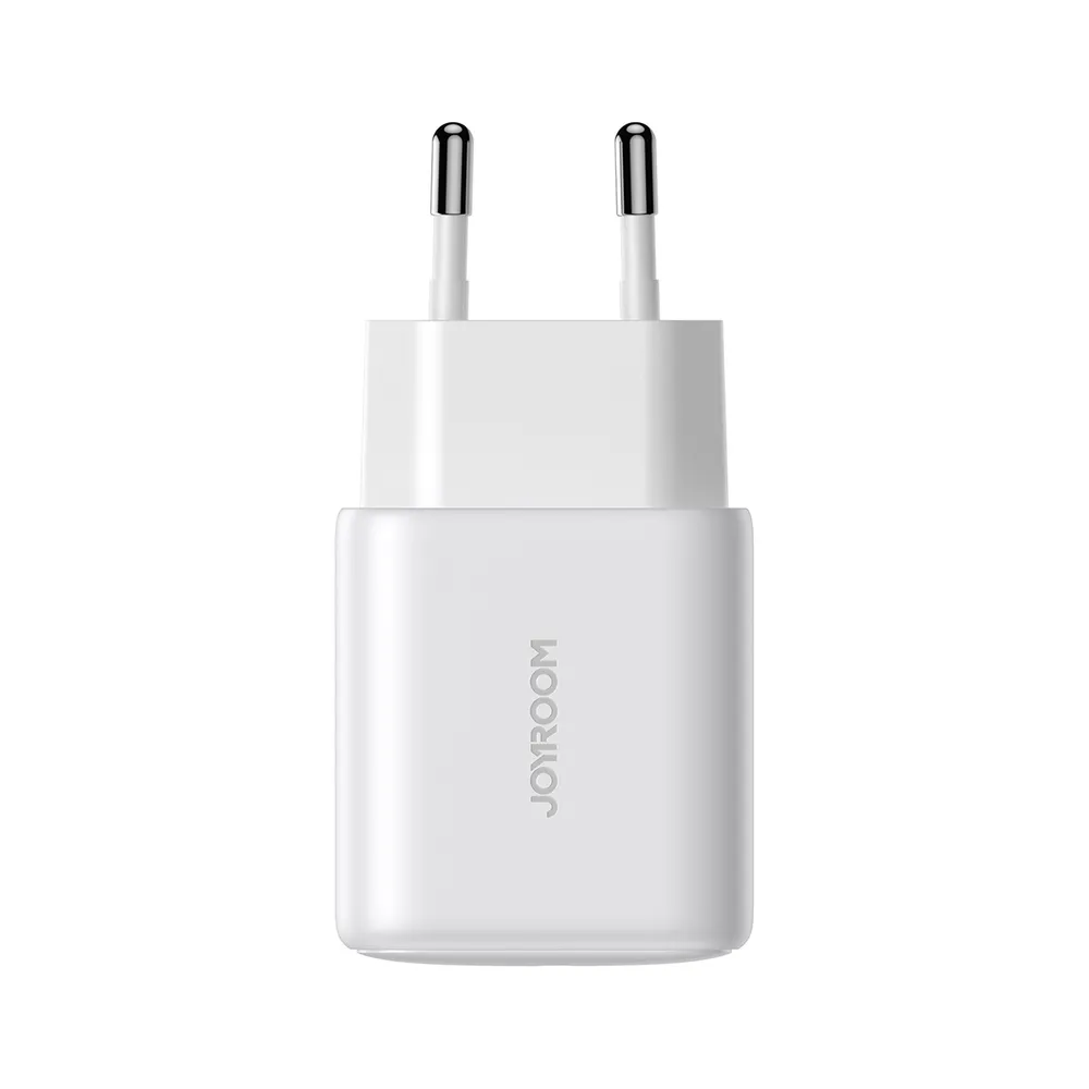 Joyroom JR-TCF20 USB-C PD 20W Sieťová nabíjačka – biela + USB-C / USB-C kábel 1M – Obrázok 5