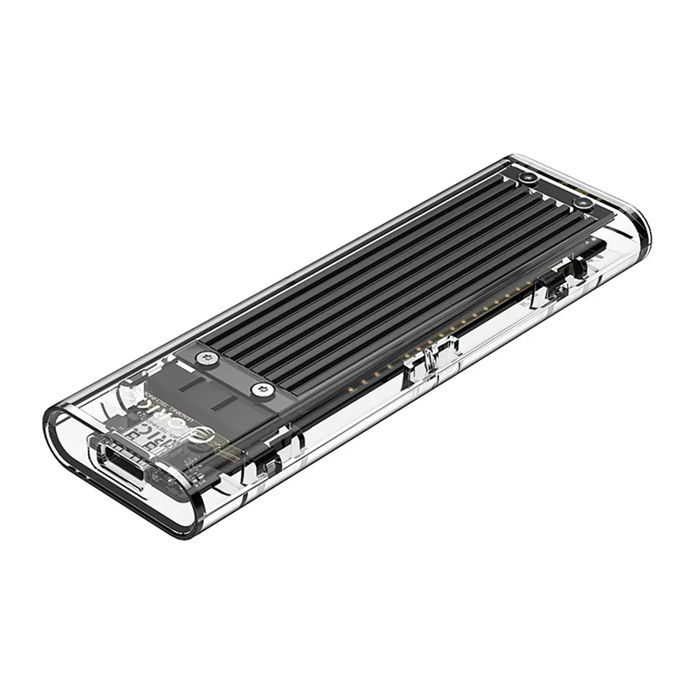 Box na disk Orico TCM2-C3 M.2 NVMe na USB-C 10 Gb/s – čierny