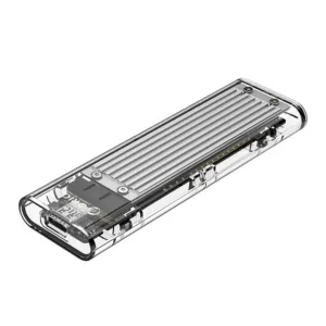 Box na disk Orico TCM2-C3 M.2 NVMe na USB-C 10 Gb/s – sivý