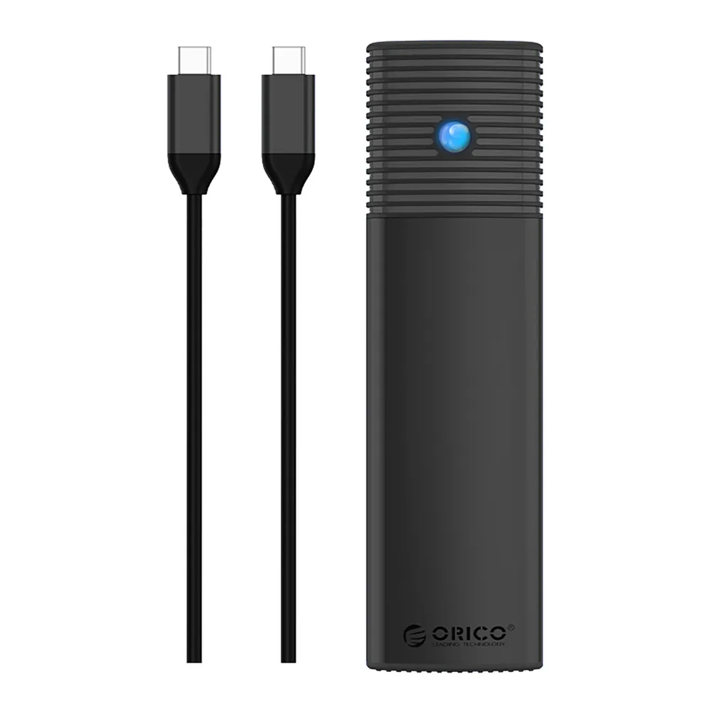 Box na disk Orico PWM2-G2 M.2 NVMe USB-C 10 Gb/s – čierny – Obrázok 3