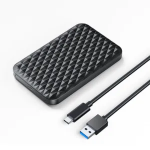 Box na disk Orico 2520C3-V1 2,5" HDD/SSD USB-C 5 Gb/s – čierny