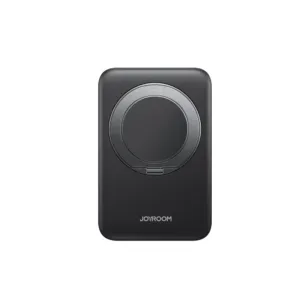 Joyroom JR-PBM12 powerbanka 10000mAh 22,5W MagSafe kompatibilný, 15W bezdrôtové nabíjanie, s prstencovou základňou – čierna
