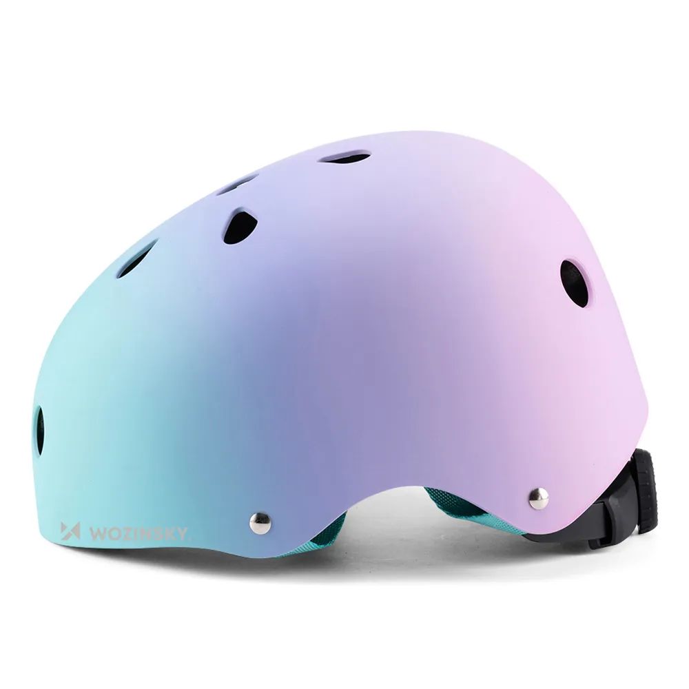 Wozinsky M BMX/Scooter Helmet – ružový gradient – Obrázok 3