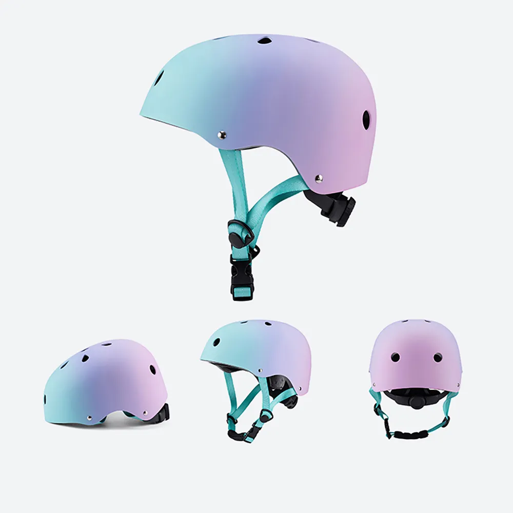 Wozinsky M BMX/Scooter Helmet – ružový gradient – Obrázok 5