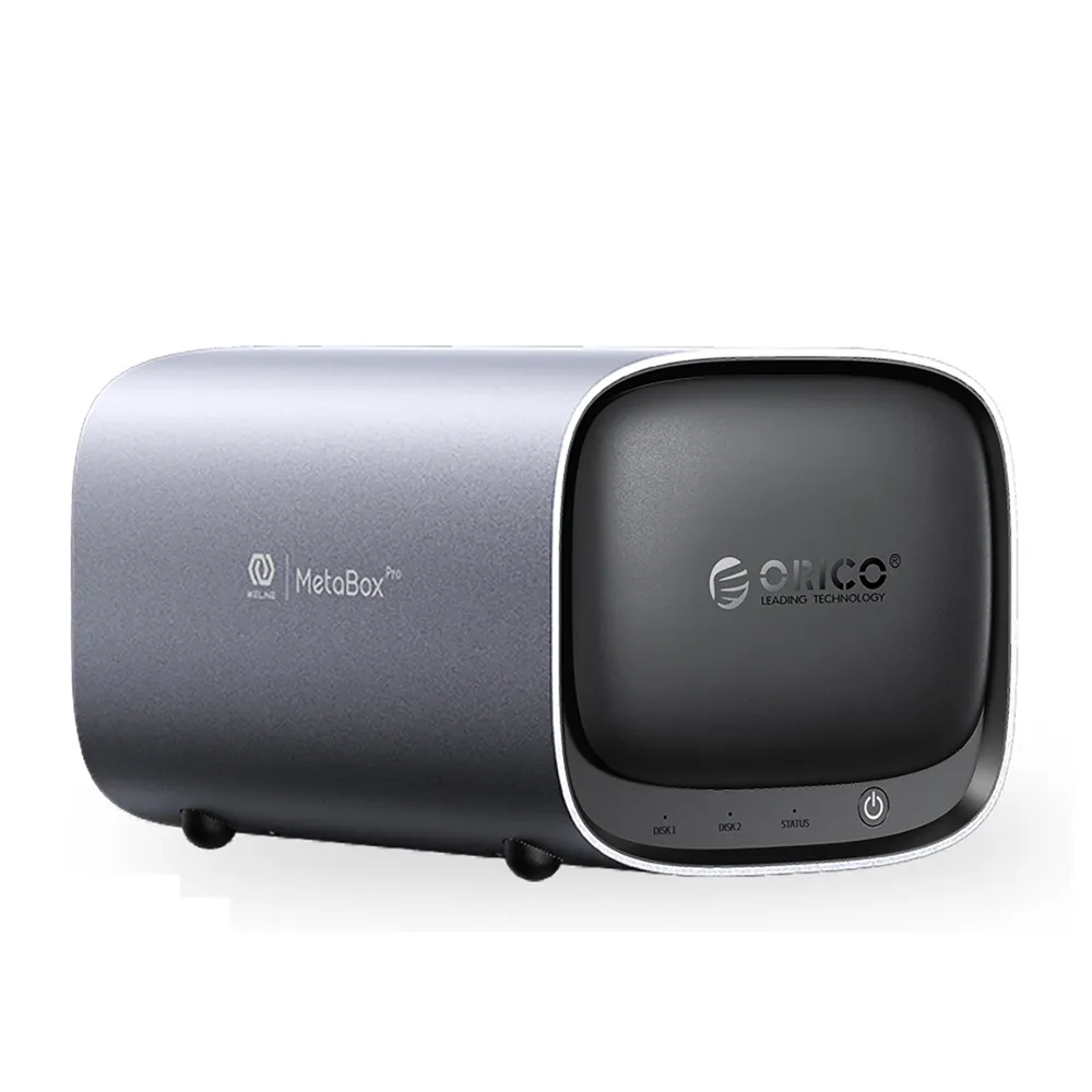 Domáce sieťové úložisko NAS Orico MetaBox Pro – sivé – Obrázok 4