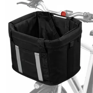 Wozinsky Fabric Bicycle Basket veľký – čierny