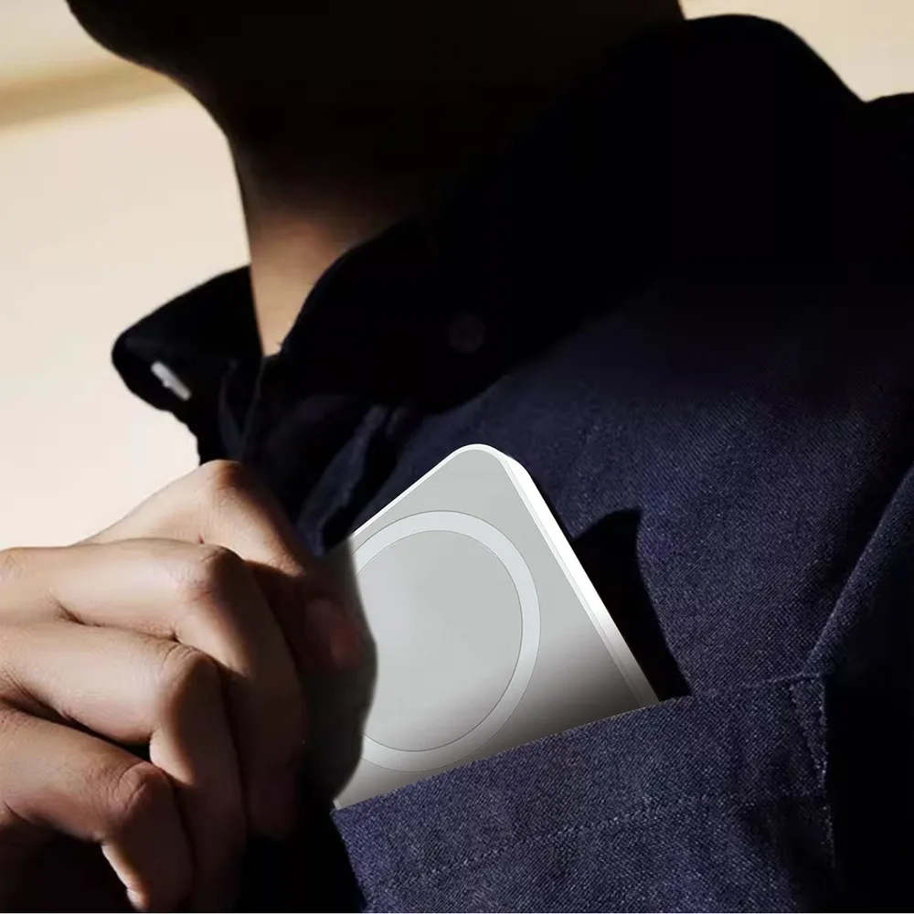 Dudao K26 powerbank 10000mAh 20W USB-A / USB-C / MagSafe – biela – Obrázok 6
