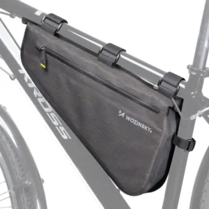 Rámová taška na bicykel Wozinsky 3,5 l (WBB15BK) – sivá