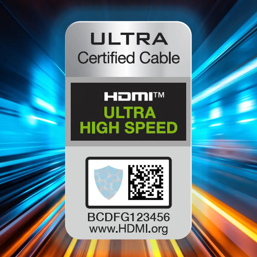 Kábel HDMI 2.1 Wozinsky 8K 60 Hz 48 Gb/s / 4K 120 Hz / 2K 144 Hz 5 m (WHDMI-50) – strieborný – Obrázok 3